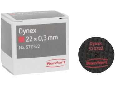 Rezné kotouce Dynex 22x0,3mm 20ks
