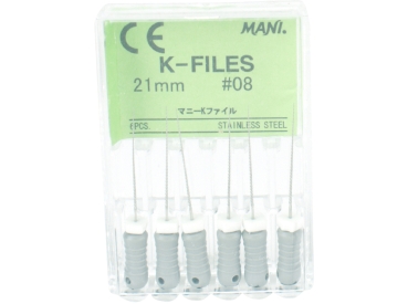 K-Files Mani 21mm Gr.008 6ks.
