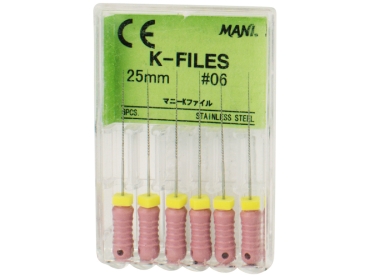 K-Files Mani 25mm Gr.006 Pa
