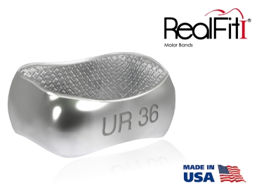 RealFit™ I - HČ, 3-násobná kombinace + palatinální zámek (zub 26, 27) Roth .018"