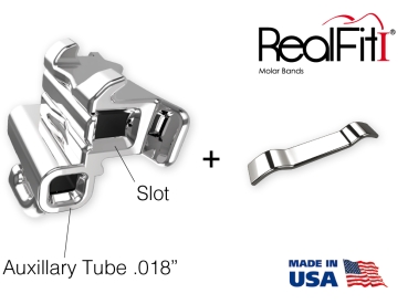 RealFit™ I - HČ, 2-násobná kombinace (zub 17, 16) MBT* .018"