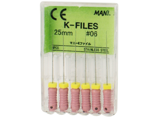 K-Files Mani 25mm Gr.006 Pa
