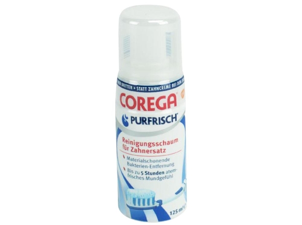 Corega Purfrisch Clean Foam 125ml
