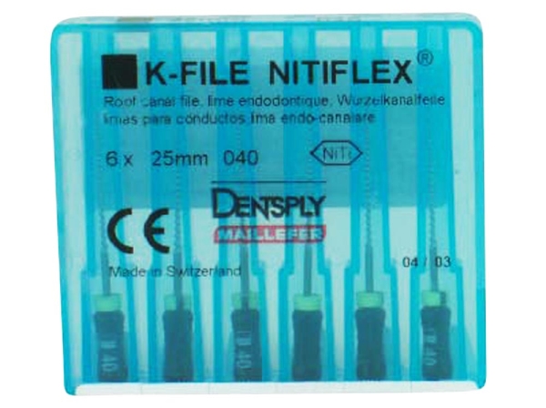 Pilníky Nitiflex 12N 040 25mm 6ks.
