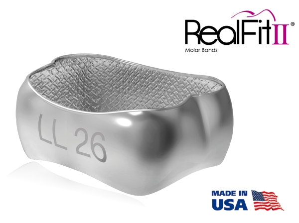 RealFit™ II snap - HČ, 2-násobná kombinace (zub 26, 27) Roth .018"