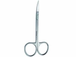 Surgical scissors, 115 mm, curved