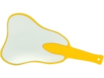 Rucní zrcátko "Zub" žluté délky 27cm St