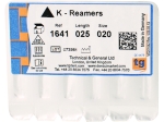 tg K-Reamers 25mm velikost 020 6ks